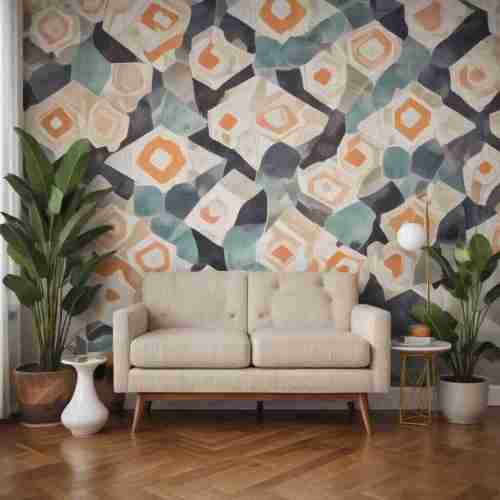 34 Timeless Mid-Century Modern Decor Ideas to Elevate Your Home Style 11 Geometric Patterns 2