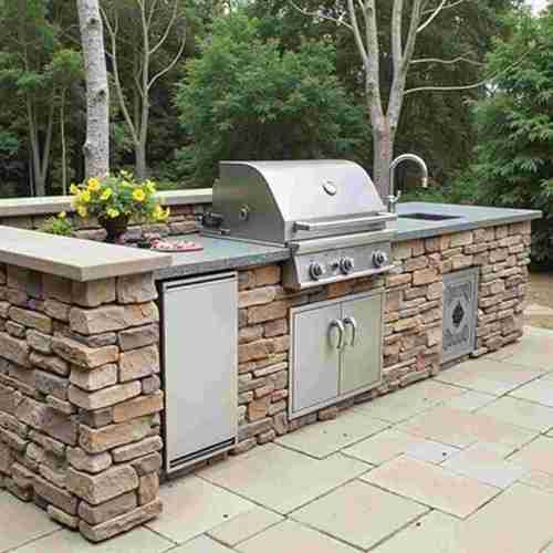 35 Inspiring Outdoor Grill Station Designs for the Ultimate Backyard BBQ 27 Modular Components