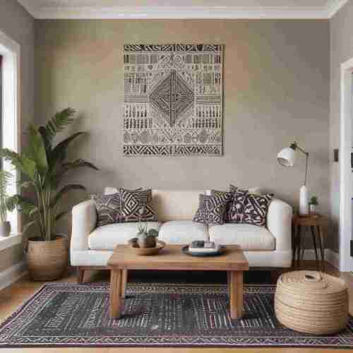 Mud Cloth Accents Bogolanfini 1