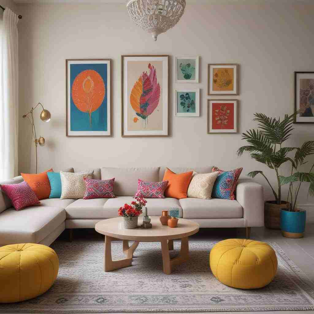 Neutral Palette with Pops of Color