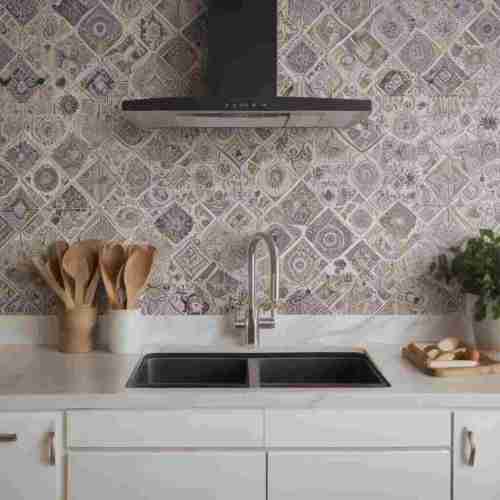 Patterned Backsplashes 1