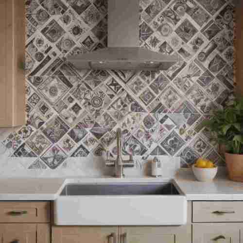 Patterned Backsplashes