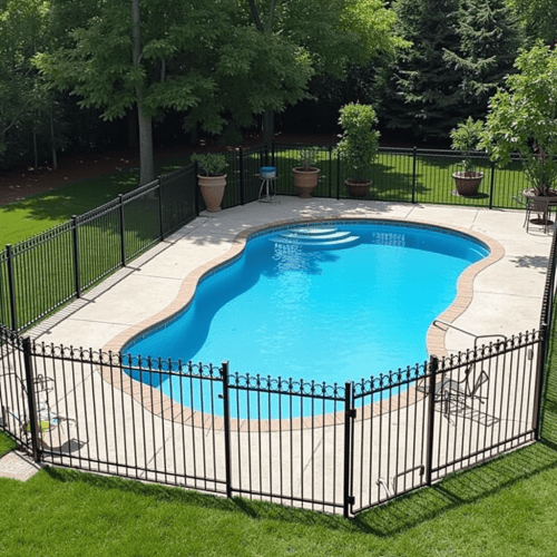 Pool Protection Fencing