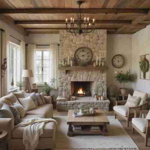 40 Inspiring Living Room Decor Ideas to Transform and Refresh Your Space 9 Rustic Charm 1
