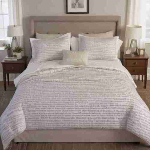 34 Modern Christian Home Decor Ideas for a Peaceful and Faith-Filled Sanctuary 21 Scripture Bedding 1
