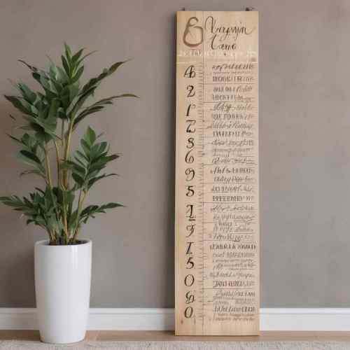 34 Modern Christian Home Decor Ideas for a Peaceful and Faith-Filled Sanctuary 31 Scripture Growth Chart 1