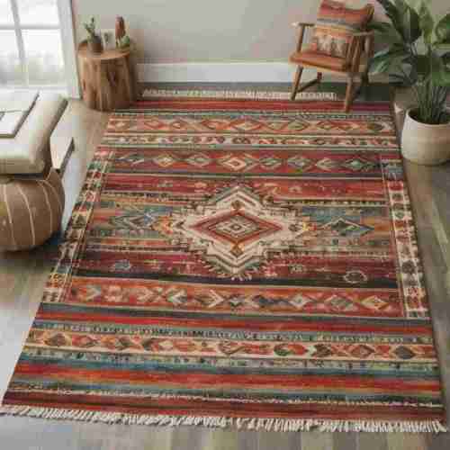 40 Stylish Southwestern Home Decor Ideas for Warm, Inviting Spaces 9 Southwestern Rugs