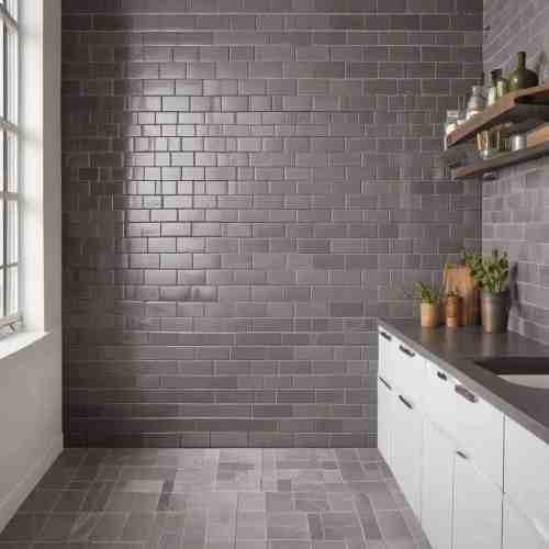 Subway Tiles With Dark Grout 1
