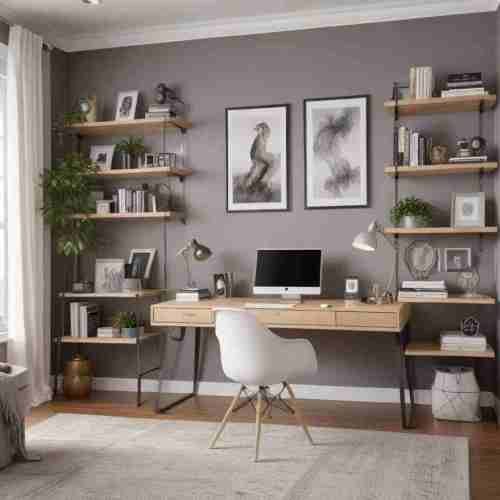 34 Stylish Home Office Decor Ideas to Spark Focus & Creativity 25 Technology Integration