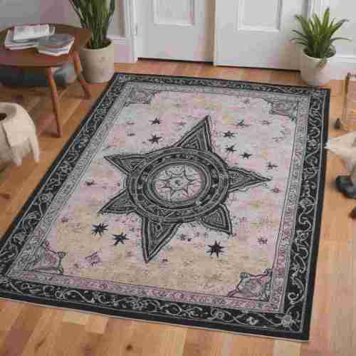 34 Enchanting Modern Witch Decor Ideas for a Mystical & Stylish Home 17 Witchy Rugs
