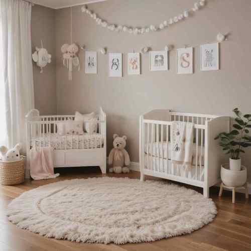 36 Inspiring Baby Room Ideas for a Cozy and Stylish Nursery 9 Cozy Rug 1