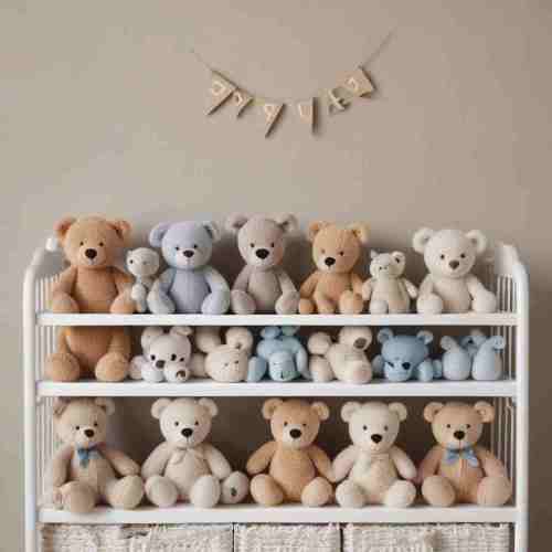 34 Cute and Cozy Baby Boy Nursery Ideas for a Sweet Start 34 Stuffed Animals