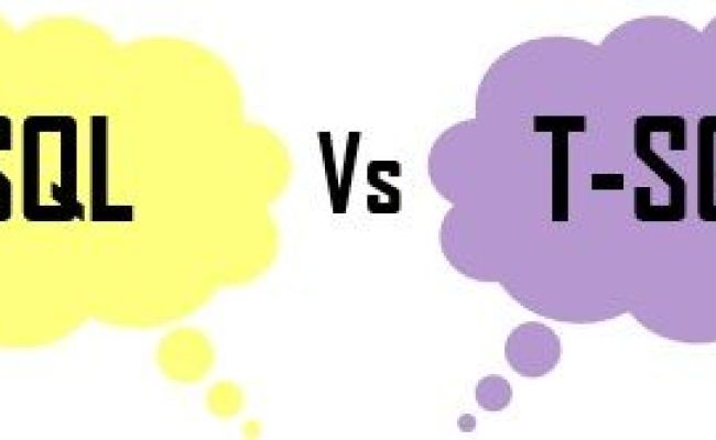 Difference Between SQL And T-SQL (with Comparison Chart) - Tech Differences
