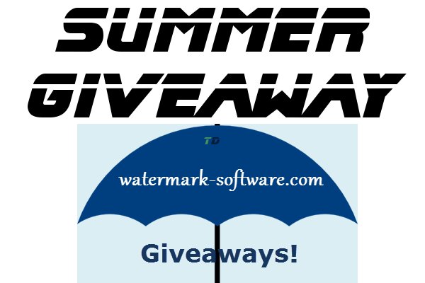 Watermark Software Giveaway