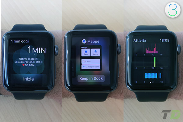 Watch OS 3 app