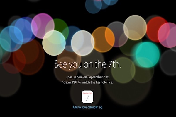 iPhone 7 event