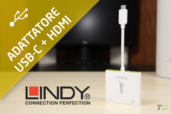 Lindy adattatore USB C