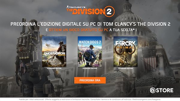 The Division 2 preorder