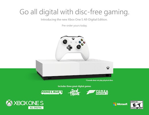 XBox One S All Digital