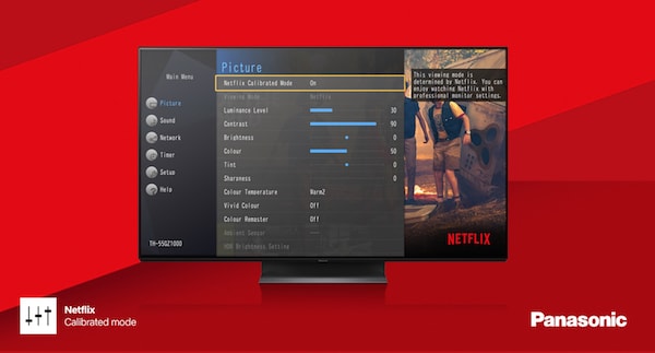 Netflix Mode Panasonic