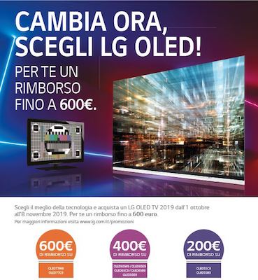 LG Cashback OLED 2019
