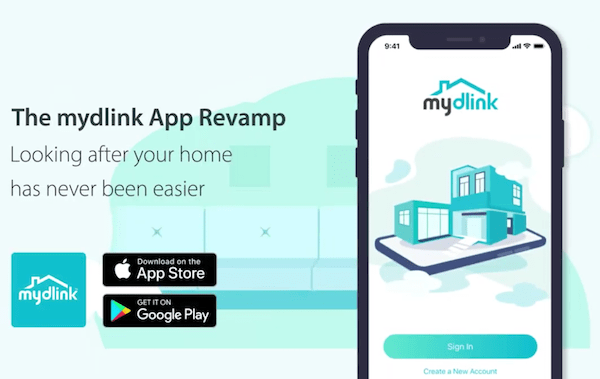 D-Link mydlink app