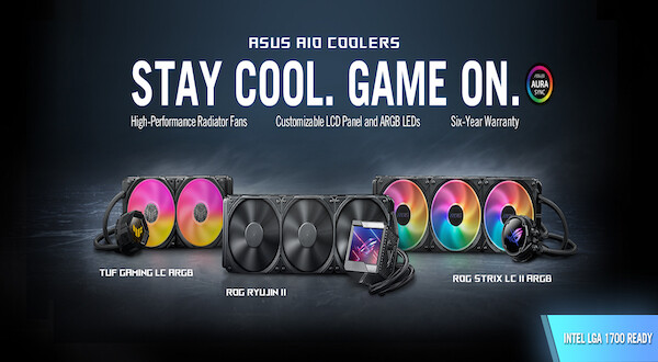 ASUS AIO coolers