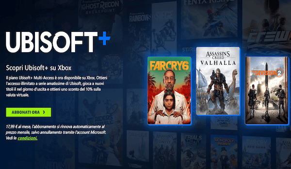 Ubisoft+ Xbox