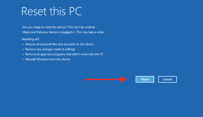 How to reset and reinstall Windows 10 locally