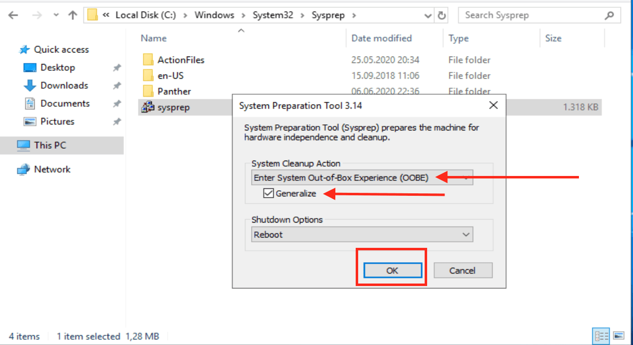 Sysprep (Generalize) a Windows installation: How to perform sysprep in ...