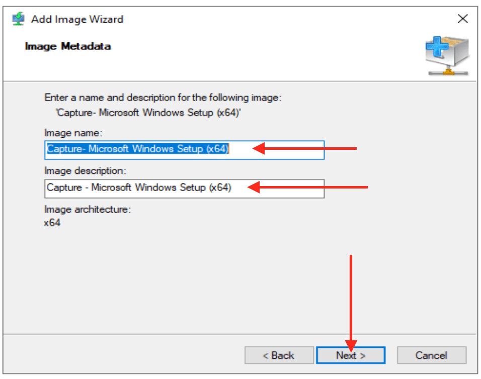 How to create a capture image on Windows Deployment Services