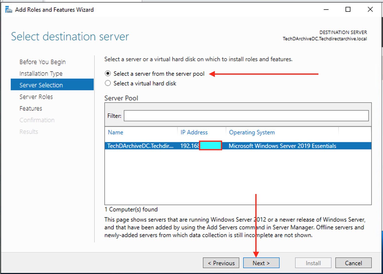 Add and remove IIS Web Server on Windows Server