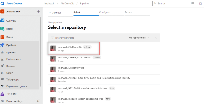 Select-code-location