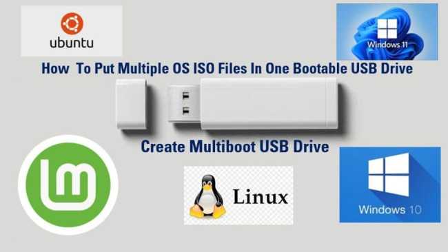 How-To-Put-Multiple-OS-ISO-Files-In-One-Bootable-USB-Disk