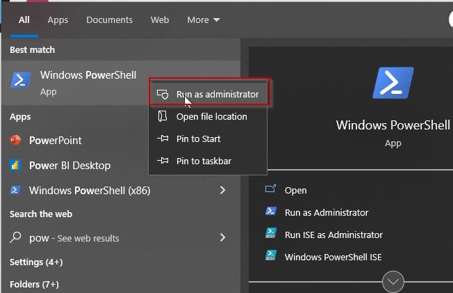 Open-PowerShell-as-Admin