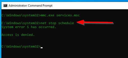 How to fix Task Scheduler Service Greyed Out in Service MMC