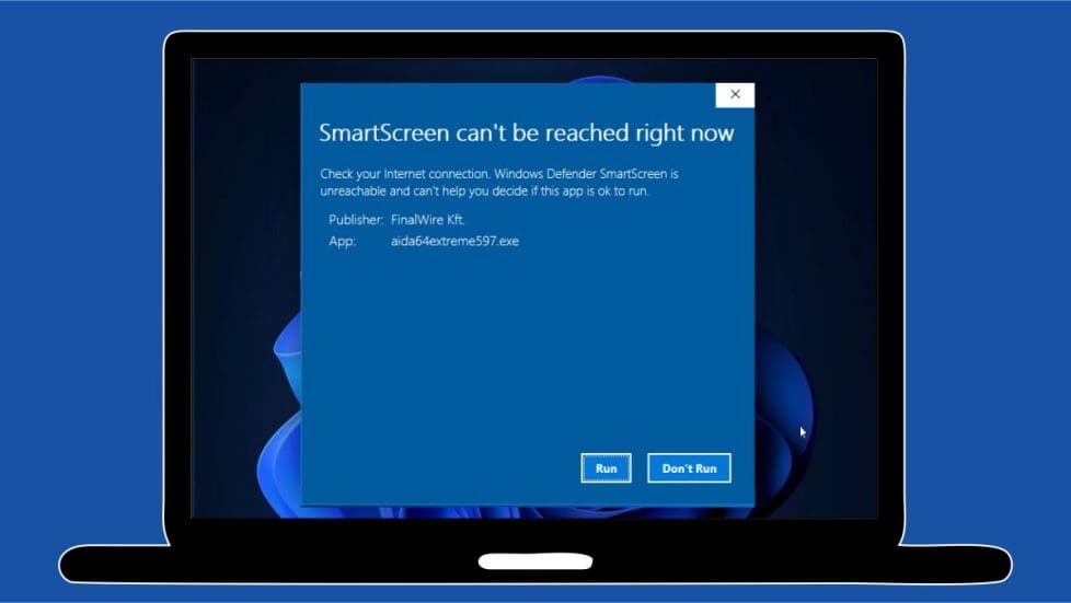 How to Fix SmartScreen can't be reached right now on Windows 10 and 11
