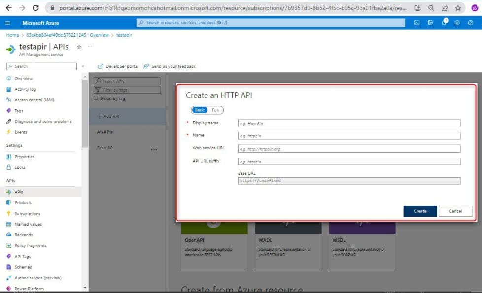 Benefits of Azure API Management and how to create an API instance ...