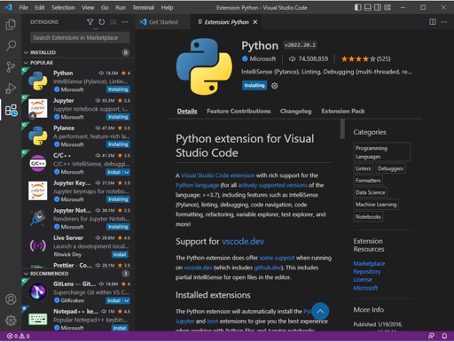 pythonextenstions