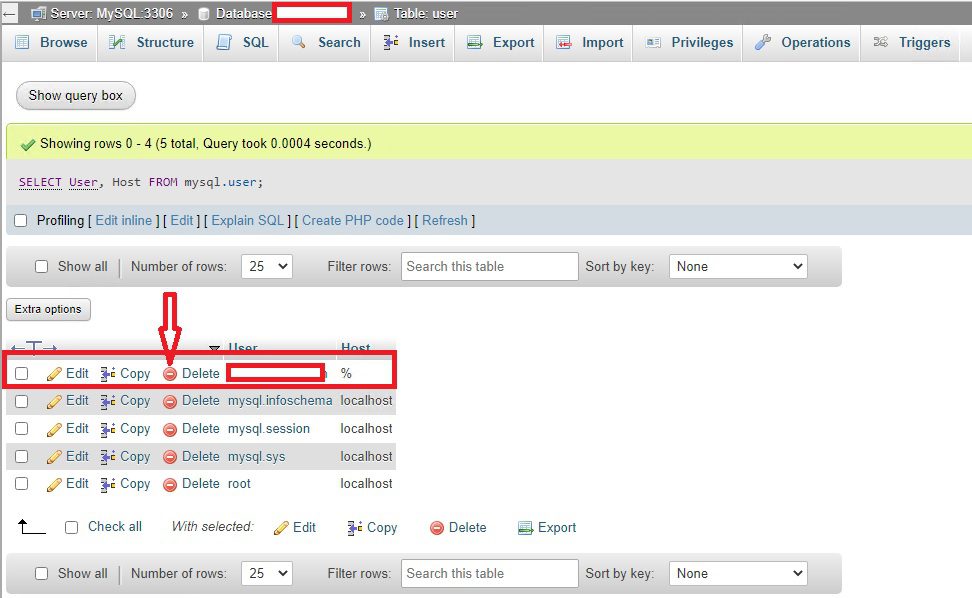 How to delete a MySQL User Account - TechDirectArchive