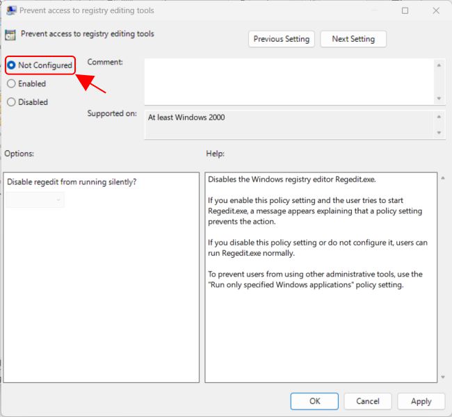 How to Disable and Enable Registry Access on Windows 11 - TechDirectArchive