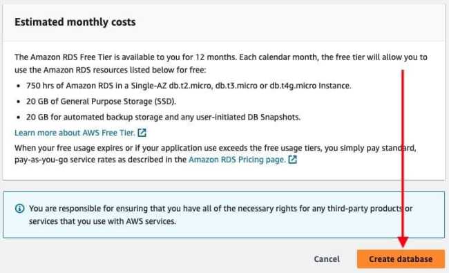 Hit-Create-RDS-DB-button