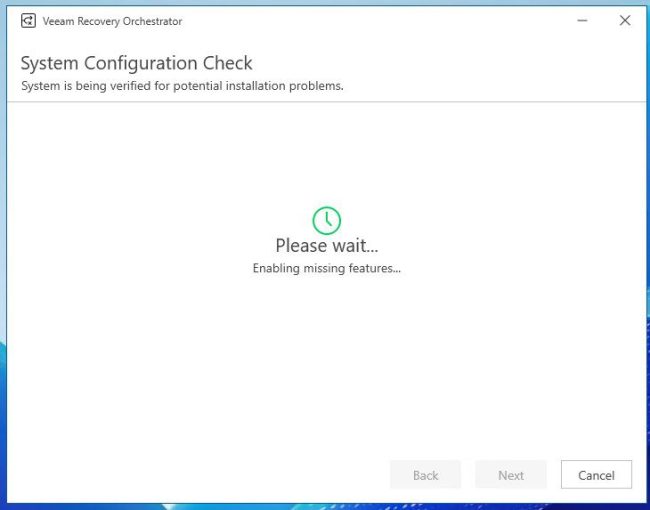 Enabling missing features