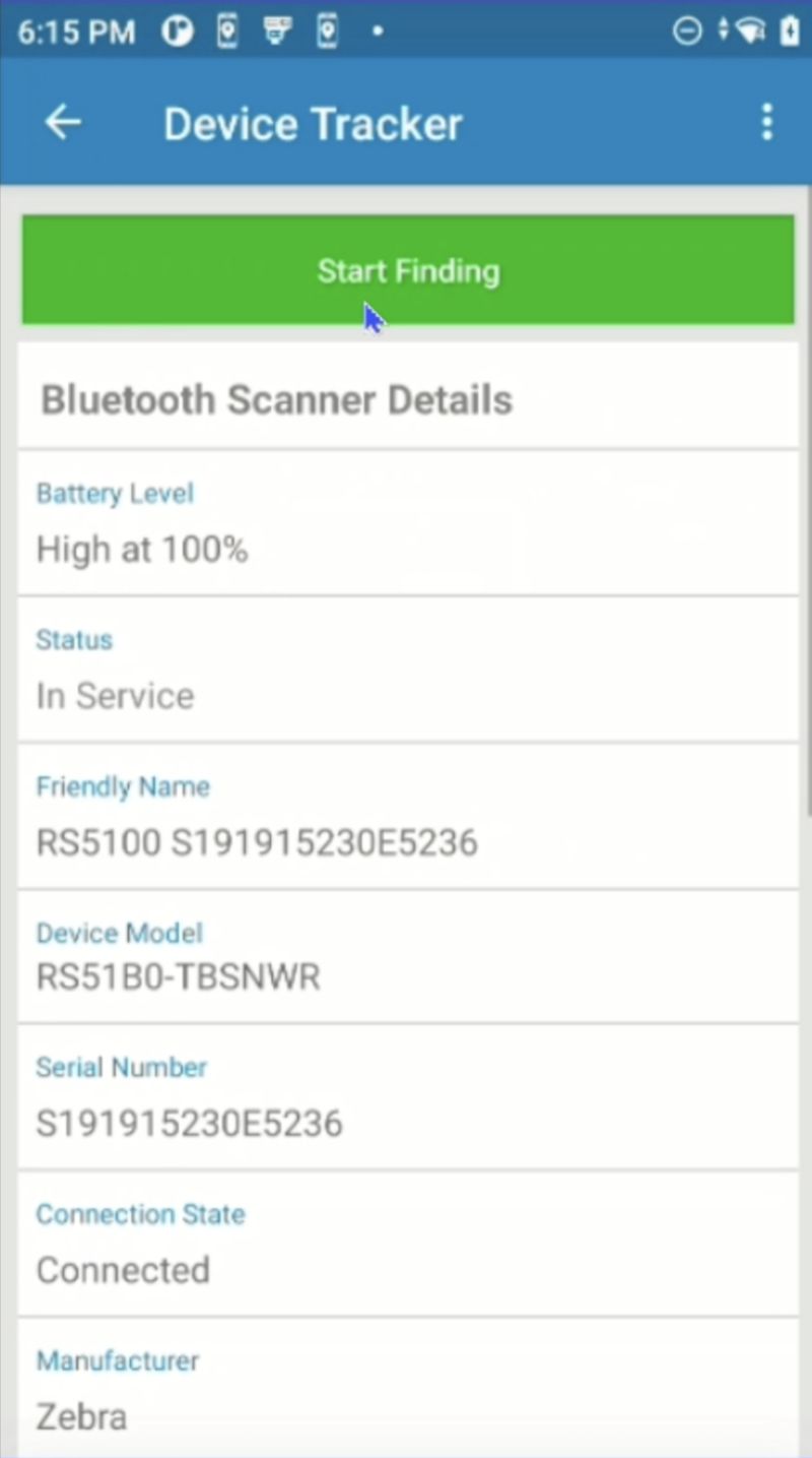 Zebra Device Tracker Scantexas - Dark Textures - Artistic High Resolution Collection
