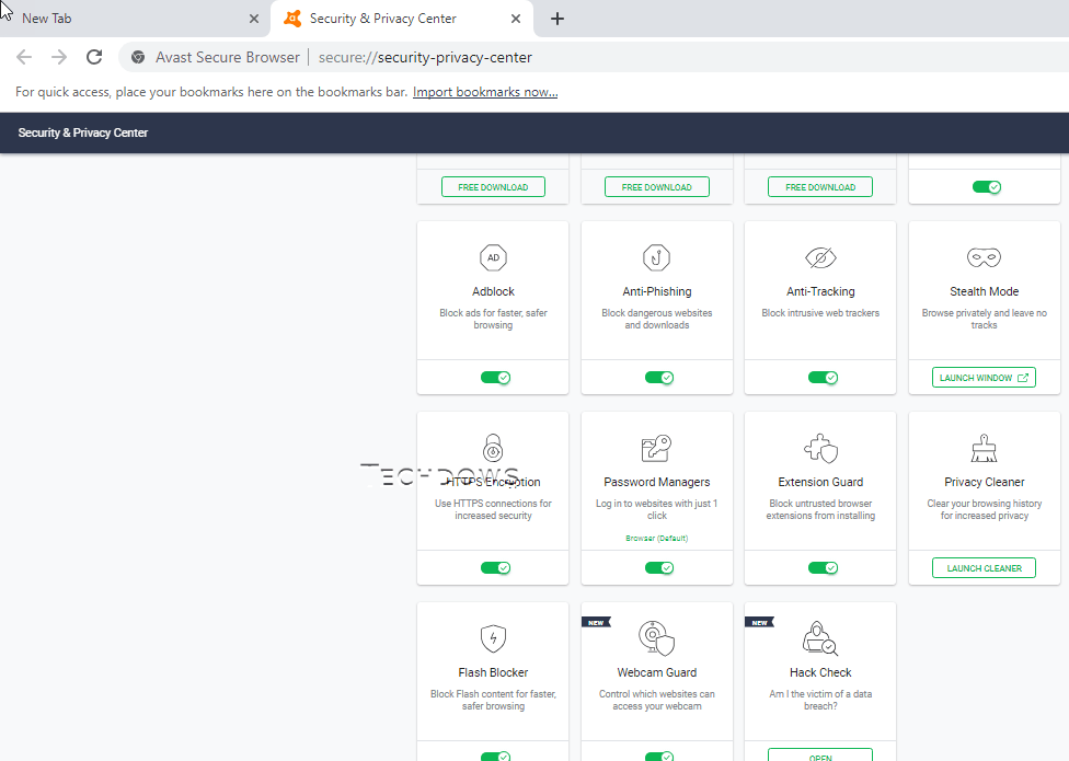Avast Secure Browser 評價review Oouzd