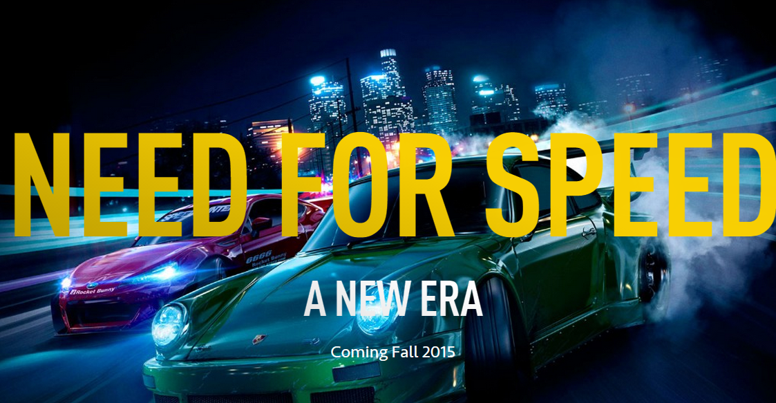 Need for Speed Video Game Gets a Reboot