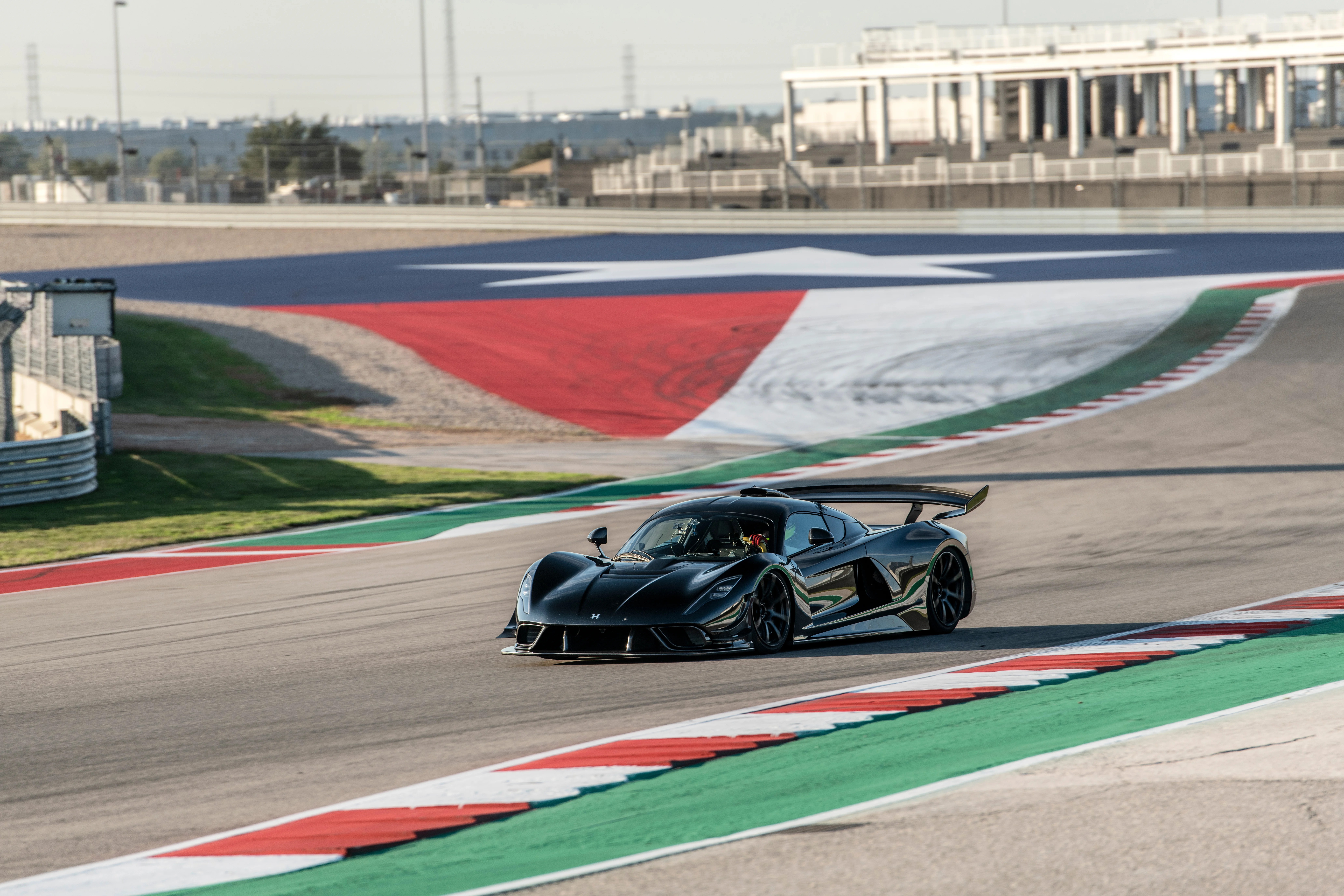 Hennessey Venom F5 Sets Road Car Lap Record at Circuit of The Americas