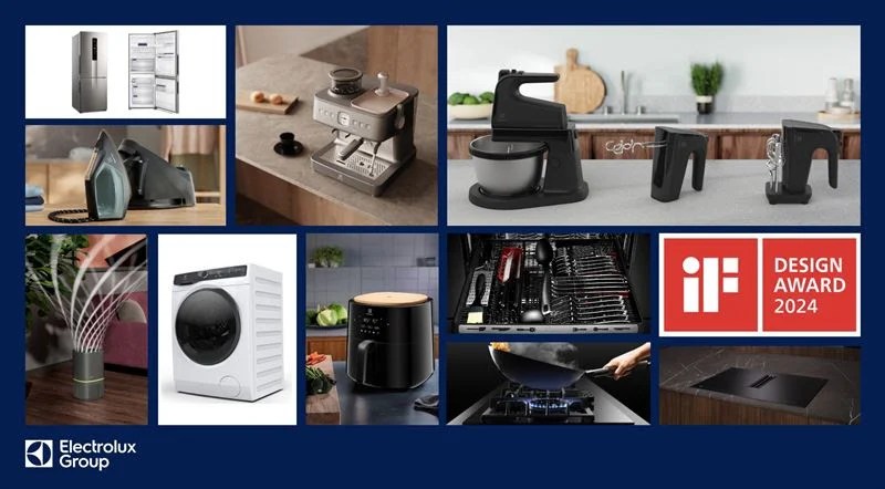 Electrolux Group Wins 11 iF Awards for Outstanding Product Design