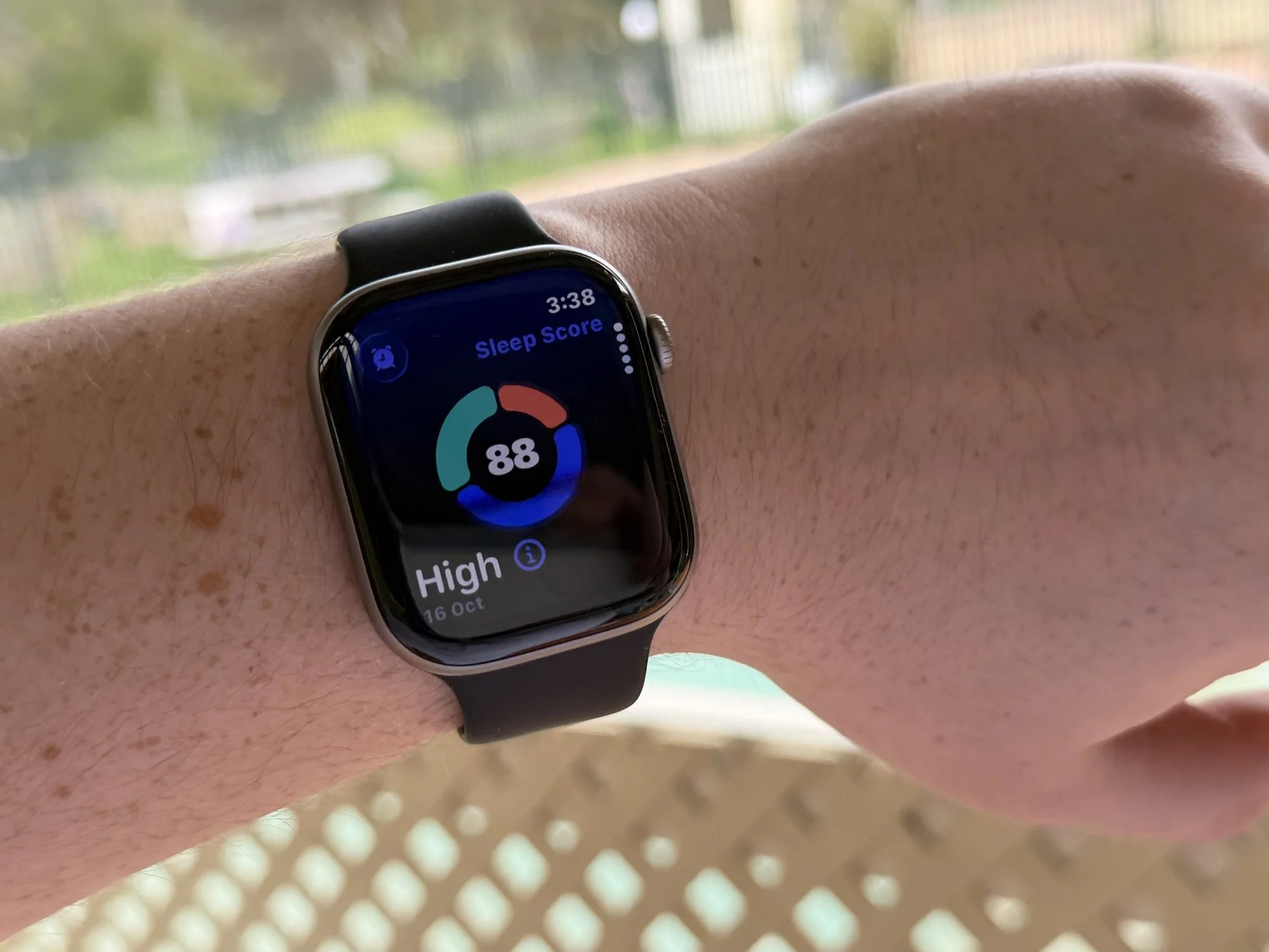 Apple Watch Series 11 sleep score