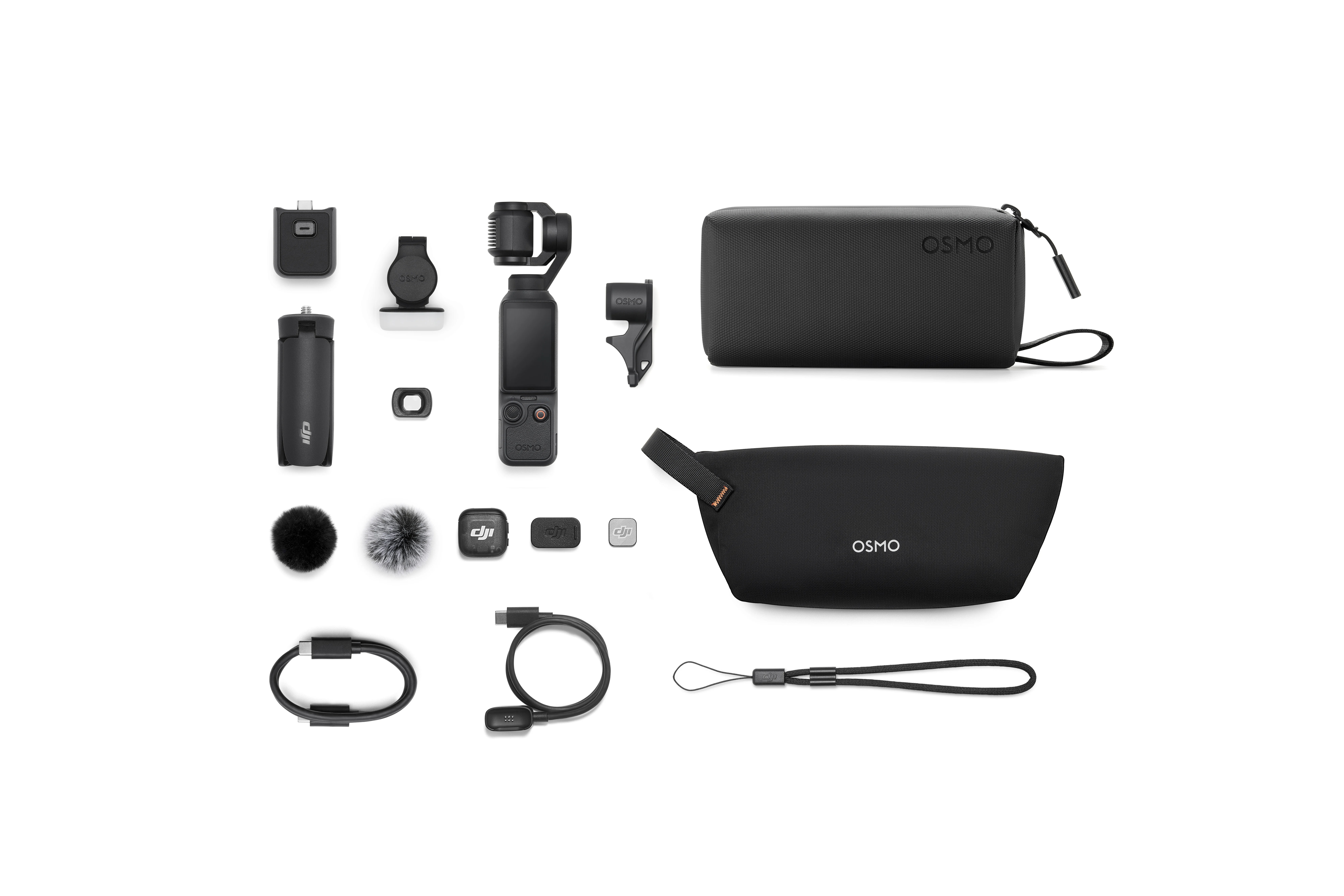 DJU Osmo Pocket 4 Creator Combo in the box 
